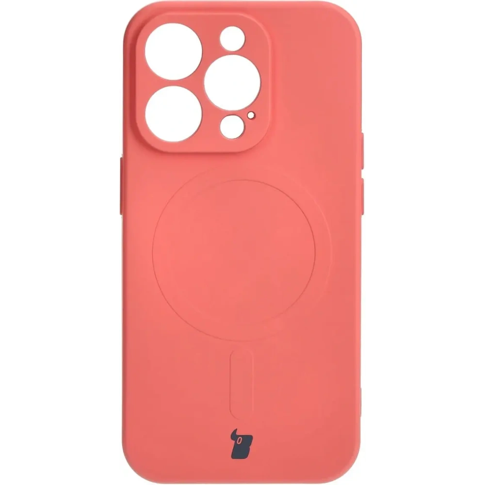 Hurtownia GSM - Bizon Case Szilikon Magnetic Apple iPhone 15 Pro piszkos rózsaszín - BIZ3565 - {ean13} - Hurt