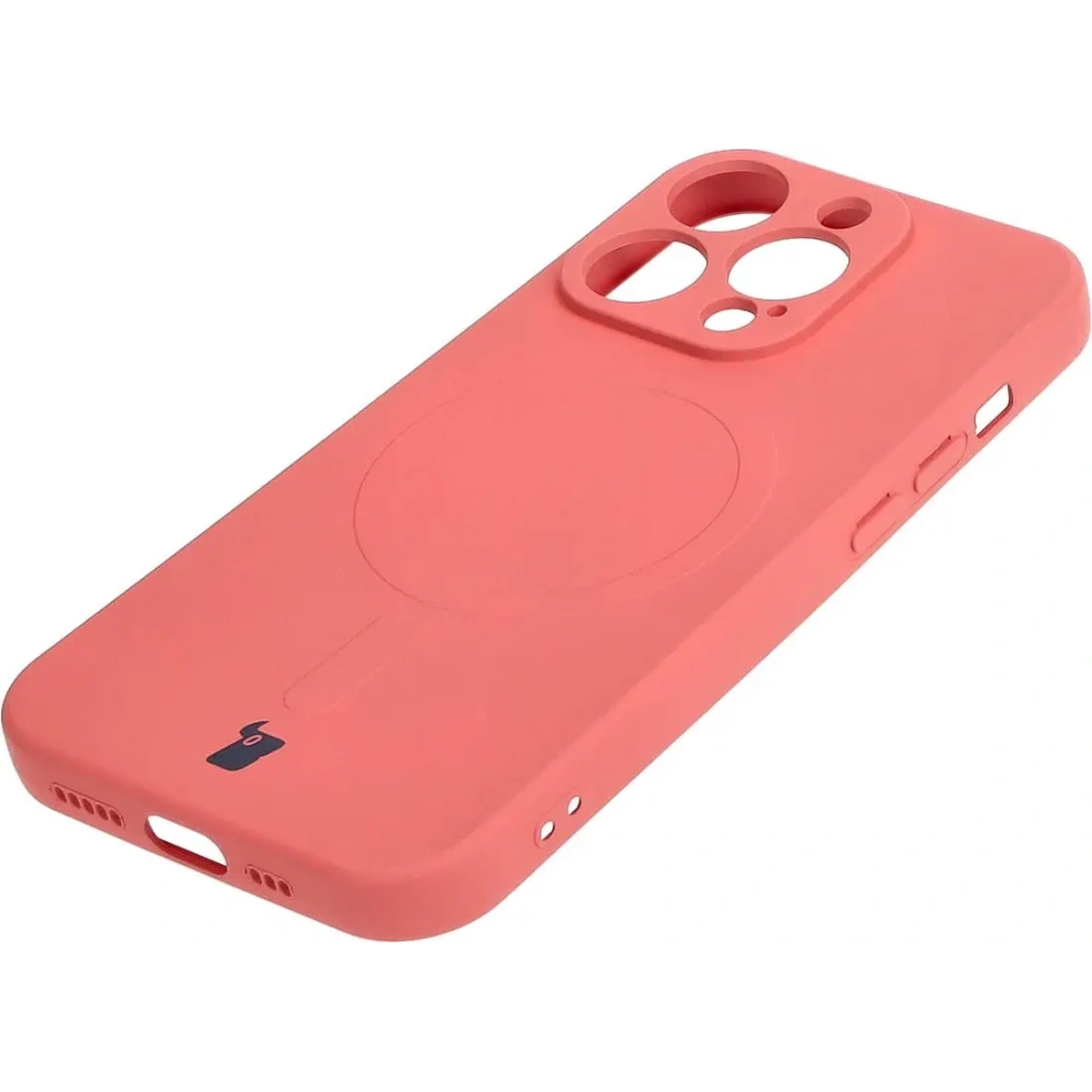 Hurtownia GSM - Bizon Case Szilikon Magnetic Apple iPhone 15 Pro piszkos rózsaszín - BIZ3565 - {ean13} - Hurt