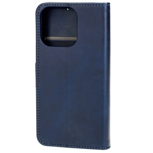Etui z klapką Bizon Case Pocket do Apple iPhone 15 Pro granatowe