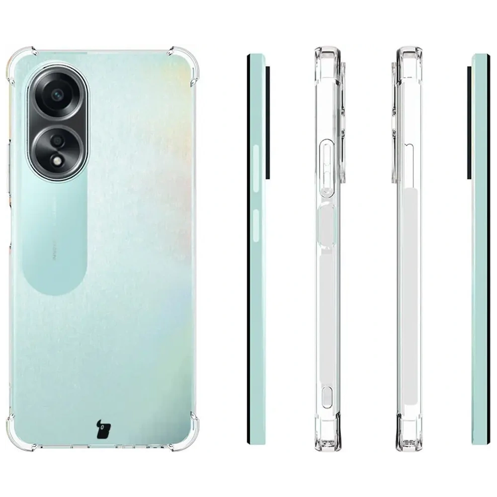 Wholesale Bizon Case Clear Pack case + 2x screen glass Oppo A58 4G clear - BIZ3567 - {ean13} - Hurt