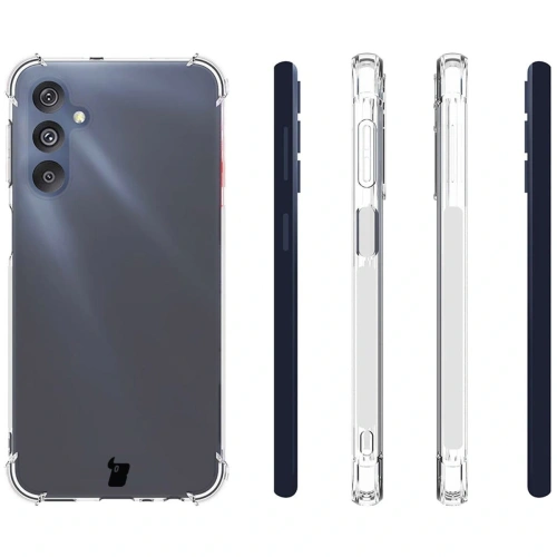 Elastyczne etui Bizon Case Salpa do Samsung Galaxy M34 5G przezroczyste