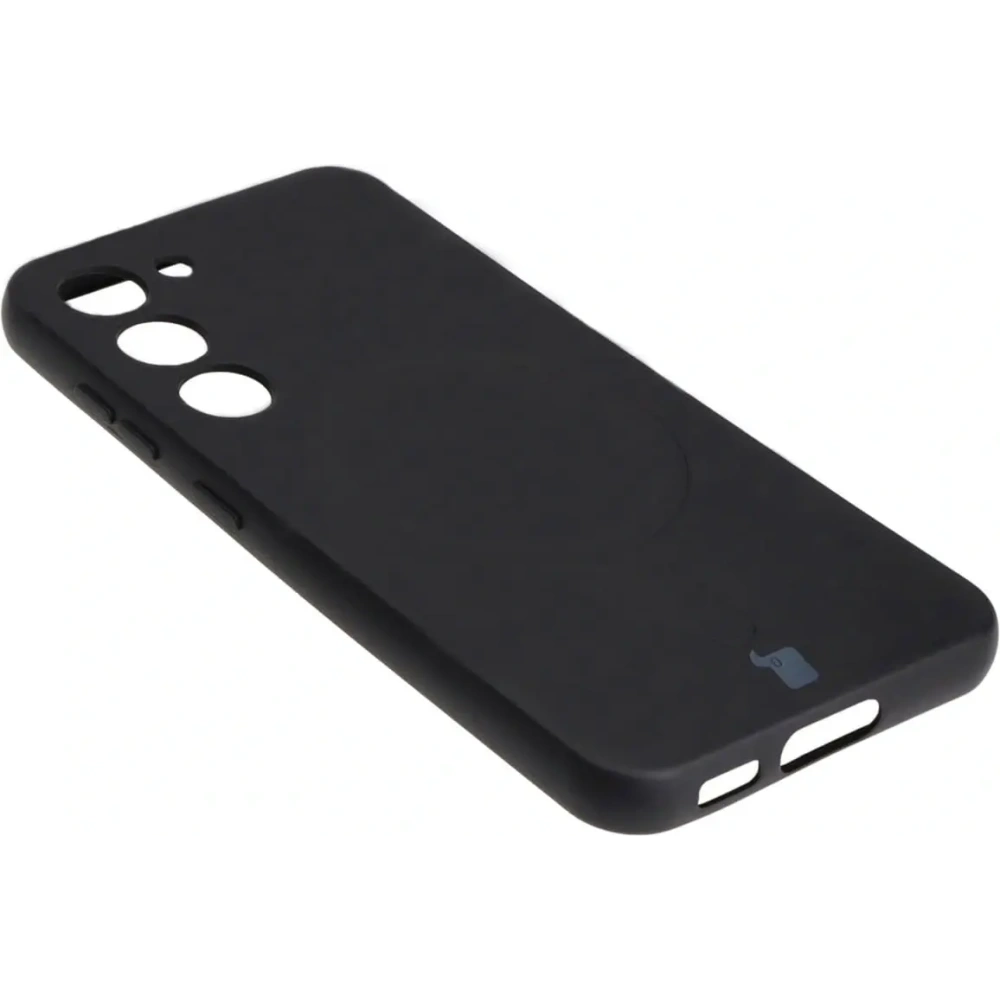 Hurtownia GSM - Etui silikonowe z pierścieniem magnetycznym Bizon Case Silicone Magnetic do Samsung Galaxy S23 czarne - BIZ3571 - {ean13} - Hurt
