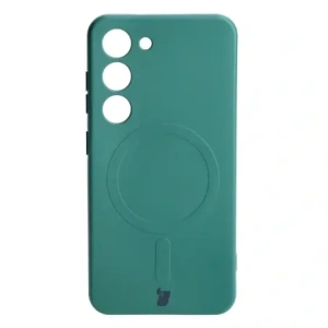 Hurtownia GSM - Bizon Caz Silicon Magnetic Samsung Galaxy S23 verde închis - BIZ3573 - {ean13} - Hurt