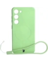 Bizon Case Szilikon Magnetic Samsung Galaxy S23 világos zöld