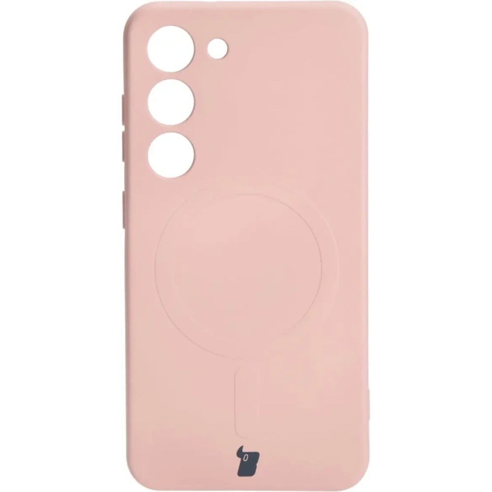 Hurtownia GSM - Bizon tok szilikon Magnetic Samsung Galaxy S23 világos rózsaszín - BIZ3576 - {ean13} - Hurt