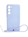 Bizon Case Silikon Magnetic Samsung Galaxy S23 hell lila