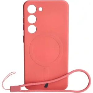 Hurtownia GSM - Caz de silicone Bizon Magnetic Samsung Galaxy S23 roz murdar - BIZ3578 - {ean13} - Hurt