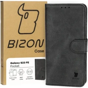 Hurtownia GSM - Etui z klapką Bizon Case Pocket do Samsung Galaxy S23 FE černé - BIZ3579 - {ean13} - Hurt