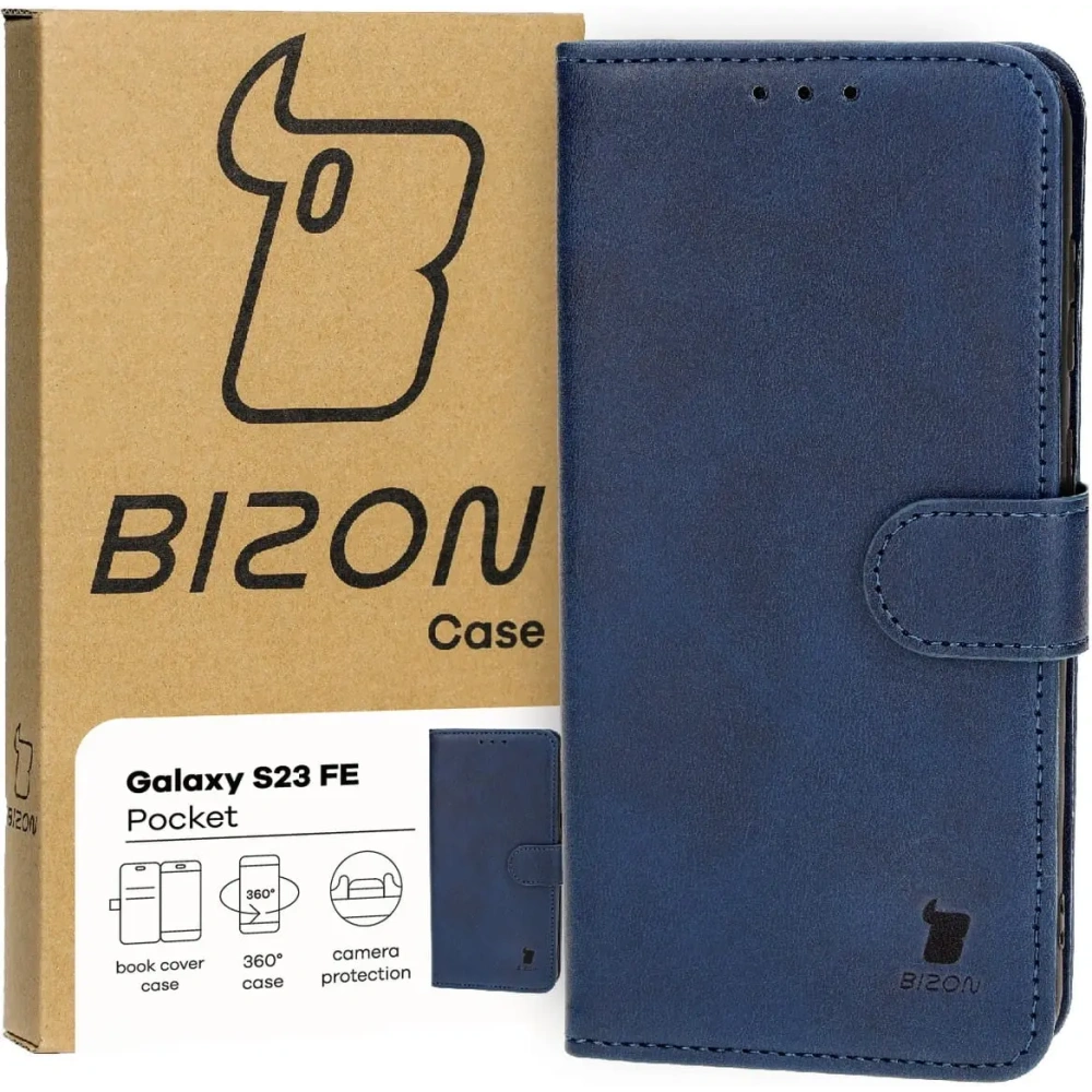 Hurtownia GSM - Bizon tok zseb Samsung Galaxy S23 FE sötétkék - BIZ3581 - {ean13} - Hurt