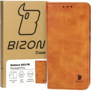 Wholesale Bizon Case Pocket Pro Samsung Galaxy S23 FE brown - BIZ3583 - {ean13} - Hurt
