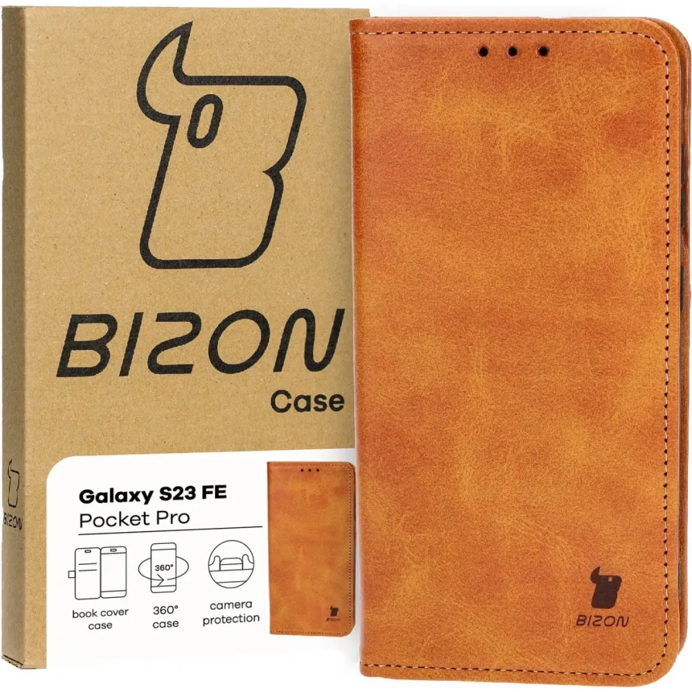 Hurtownia GSM - Bizon Case Pocket Pro Samsung Galaxy S23 FE maro - BIZ3583 - {ean13} - Hurt