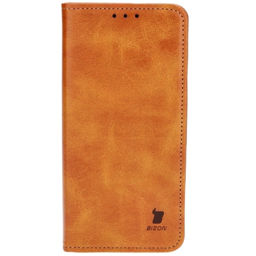 Etui z klapką Bizon Case Pocket Pro do Samsung Galaxy S23 FE brązowe