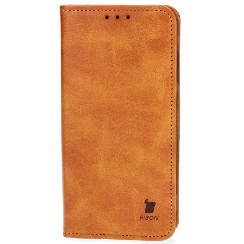 Etui z klapką Bizon Case Pocket Pro do Samsung Galaxy S23 FE brązowe