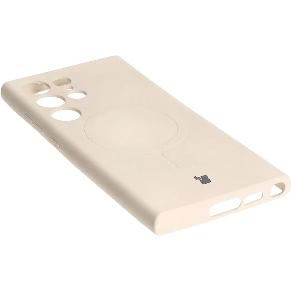 Hurtownia GSM - Bizon tok szilikon Magnetic Samsung Galaxy S23 Ultra bézs - BIZ3584 - {ean13} - Hurt