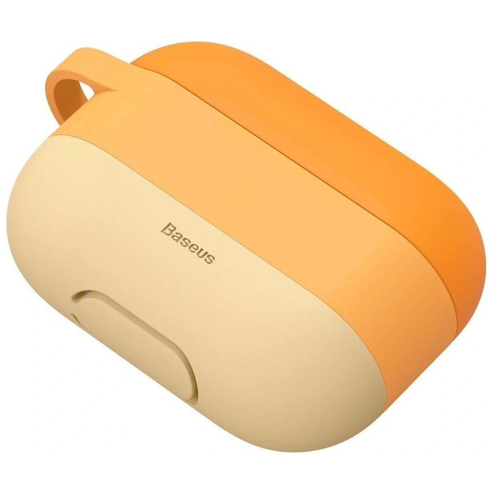 Wholesale Baseus Cloud Hook Silicone Case Apple AirPods Pro Orange - BSU1421ORG - {ean13} - Hurt
