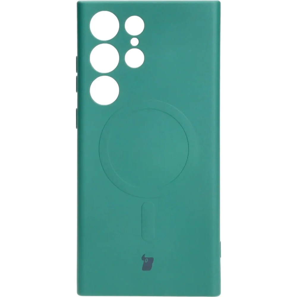 Hurtownia GSM - Bizon Case Silikon Magnetic Samsung Galaxy S23 Ultra dunkelgrün - BIZ3586 - {ean13} - Hurt