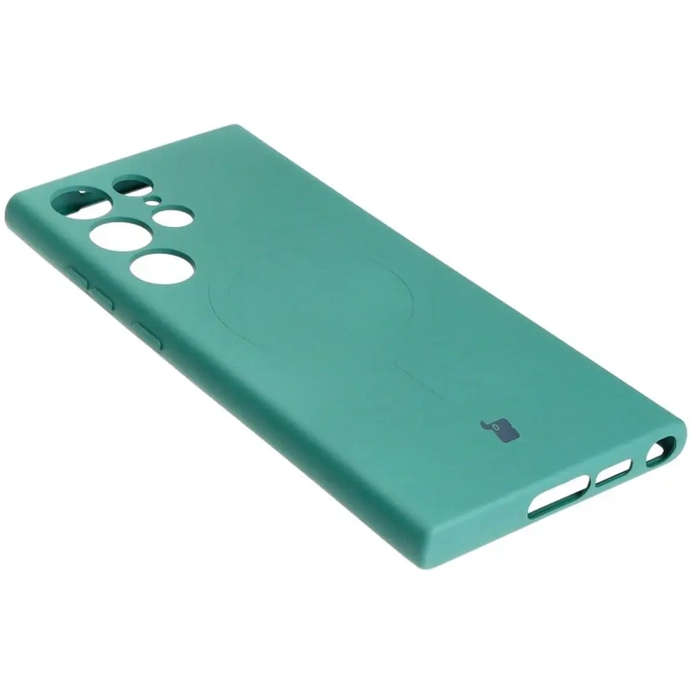Hurtownia GSM - Bizon Case Silikon Magnetic Samsung Galaxy S23 Ultra dunkelgrün - BIZ3586 - {ean13} - Hurt