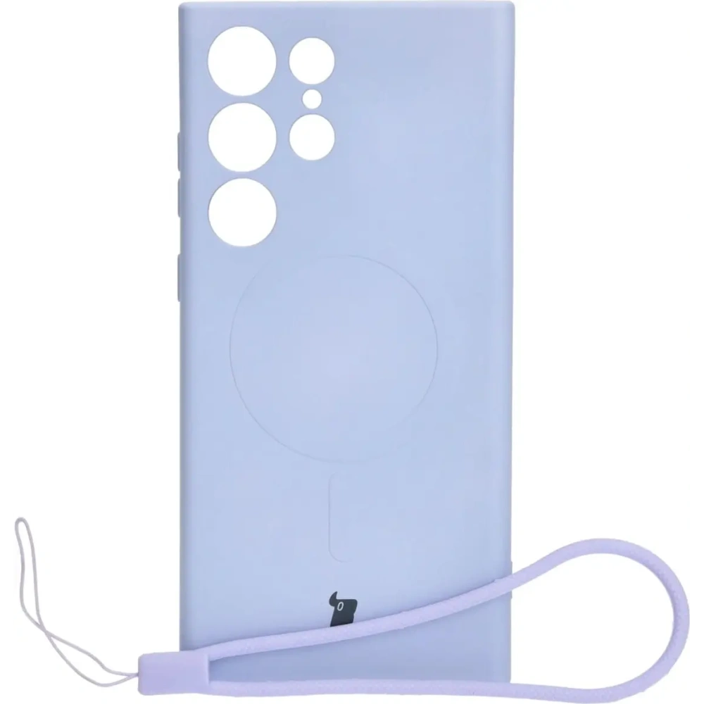 Wholesale Bizon Case Silicone Magnetic Samsung Galaxy S23 Ultra light purple - BIZ3588 - {ean13} - Hurt