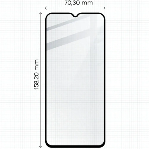 Szkło hartowane Bizon Glass Edge 2 do Oppo A38 czarne