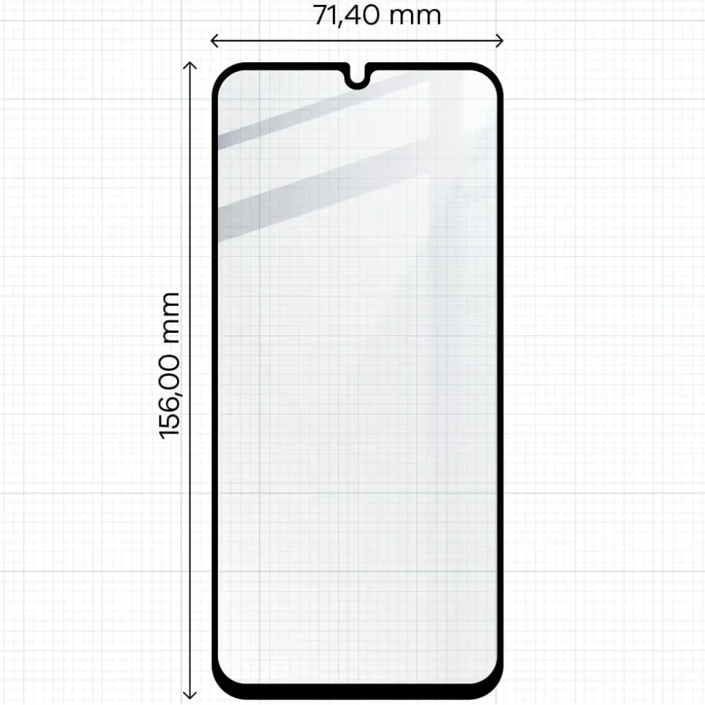 Hurtownia GSM - Bizon Glass Edge 2 Samsung Galaxy M34 5G negru - BIZ3591 - {ean13} - Hurt
