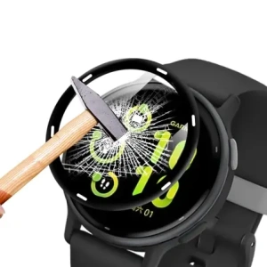 Hurtownia GSM - Hybridní sklo Bizon Glass Watch Edge Hybrid pro Garmin Vivoactive 5 černé - BIZ3593 - {ean13} - Hurt
