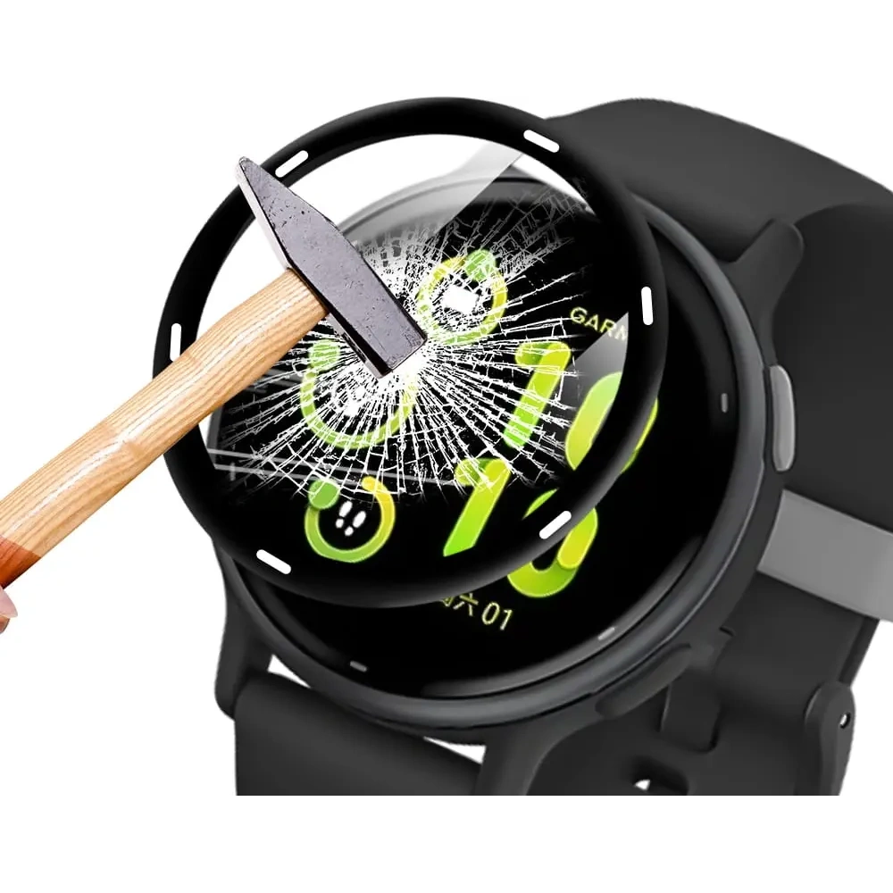 Hurtownia GSM - Bizon Glas Uhr Edge Hybrid Garmin Vivoactive 5 schwarz - BIZ3593 - {ean13} - Hurt