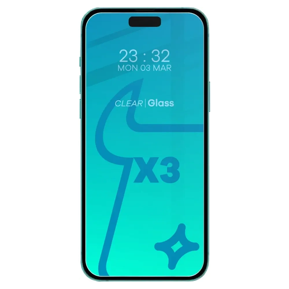Hurtownia GSM - BIZON Clear 3x sticlă de ecran + sticlă de cameră Apple iPhone 15 Plus - BIZ3594 - {ean13} - Hurt