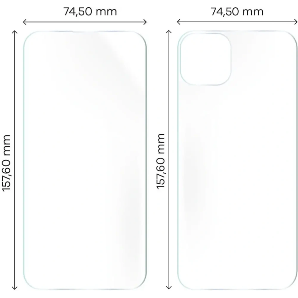 Hurtownia GSM - Pachet de hidrogel Bizon Glass pentru Apple iPhone 15 Plus - BIZ3596 - {ean13} - Hurt
