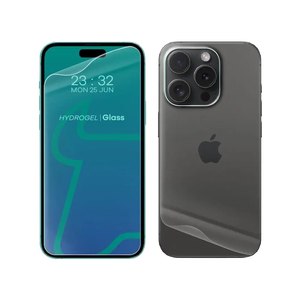 Hurtownia GSM - Pachet de hidrogel Bizon Glass pentru Apple iPhone 15 Pro - BIZ3597 - {ean13} - Hurt
