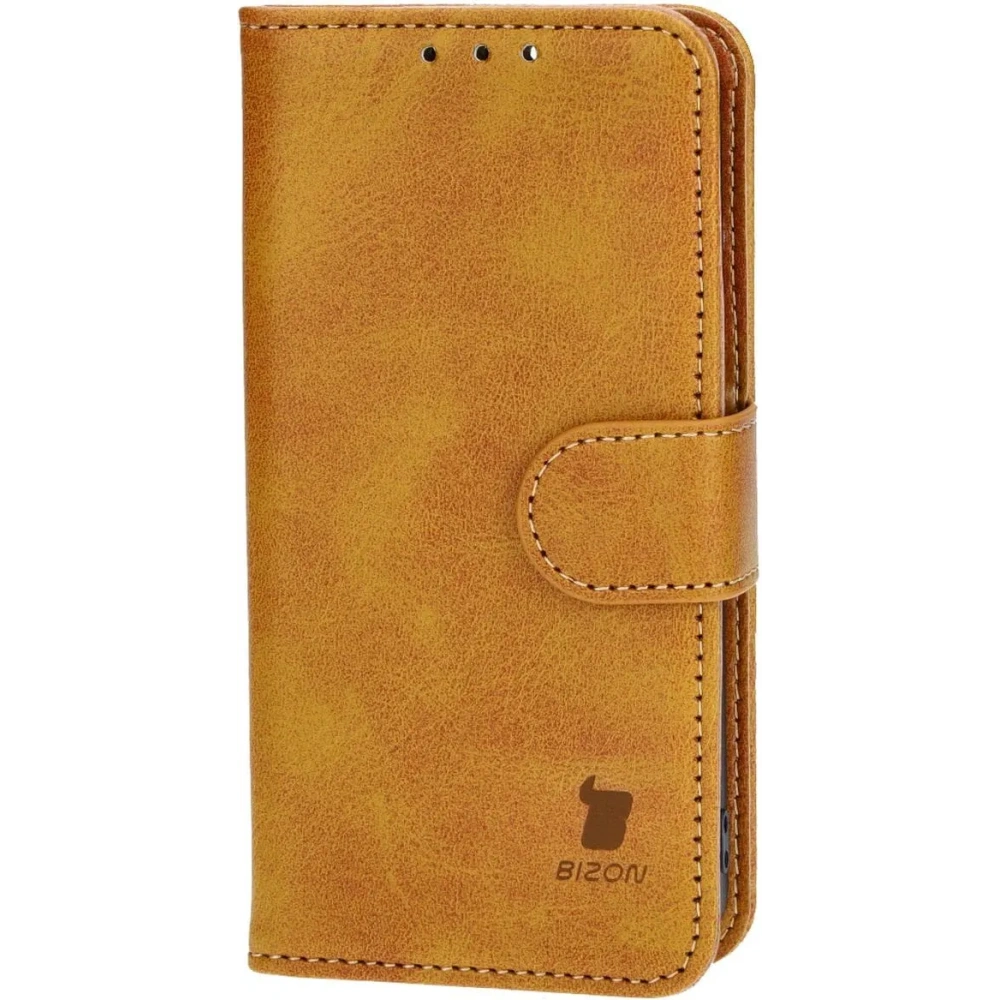 Hurtownia GSM - Etui z klapką Bizon Case Pocket do Apple iPhone 13 Mini brązowe - BIZ3598 - {ean13} - Hurt