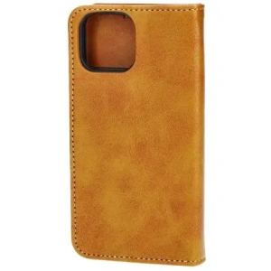 Etui z klapką Bizon Case Pocket do Apple iPhone 13 Mini brązowe