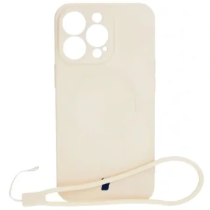 Wholesale Bizon Case Silicone Magnetic Apple iPhone 13 Pro beige - BIZ3599 - {ean13} - Hurt