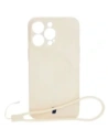 Bizon Case Silicone Magnetic Apple iPhone 13 Pro bej
