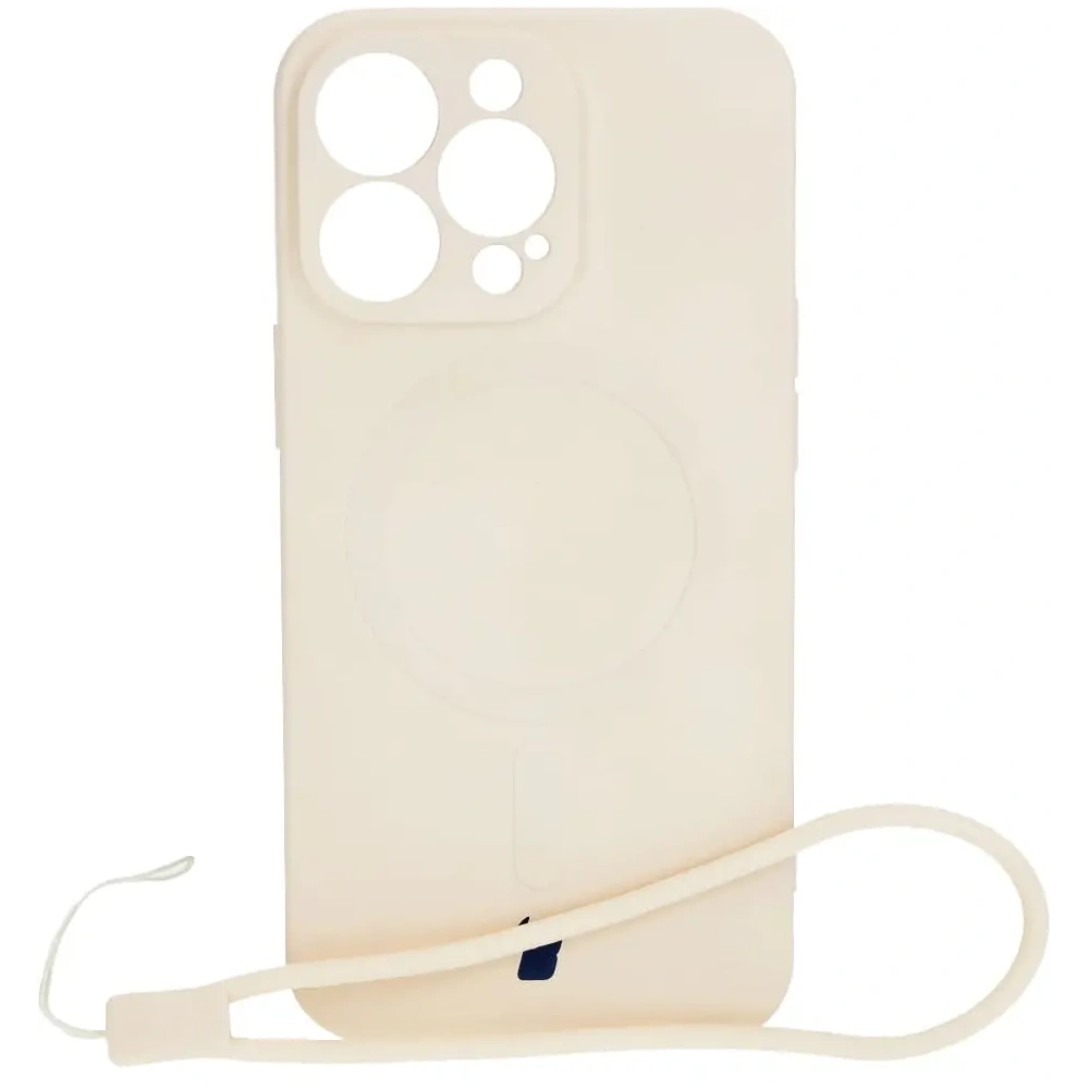 Hurtownia GSM - Bizon Case Silicone Magnetic Apple iPhone 13 Pro bej - BIZ3599 - {ean13} - Hurt