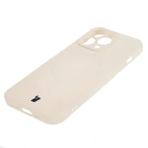 Wholesale Bizon Case Silicone Magnetic Apple iPhone 13 Pro beige - BIZ3599 - {ean13} - Hurt