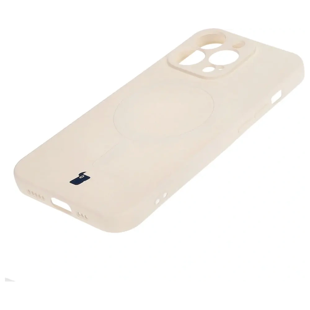 Hurtownia GSM - Bizon Case Silicone Magnetic Apple iPhone 13 Pro bej - BIZ3599 - {ean13} - Hurt