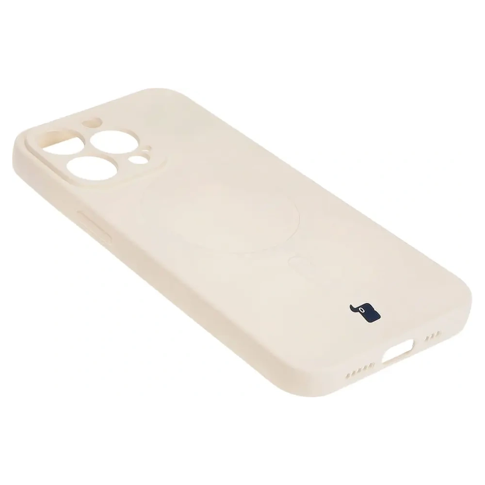 Hurtownia GSM - Bizon Case Silicone Magnetic Apple iPhone 13 Pro bej - BIZ3599 - {ean13} - Hurt