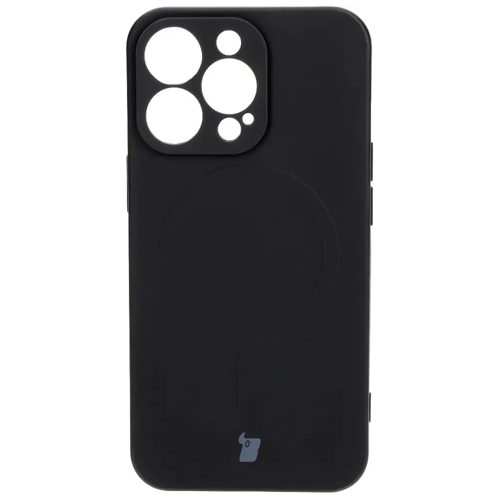Hurtownia GSM - Bizon Case Silicone Magnetic Apple iPhone 13 Pro fekete - BIZ3600 - {ean13} - Hurt