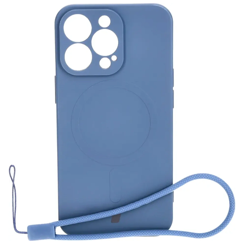 Hurtownia GSM - Caz de silicon Bizon Magnetic Apple iPhone 13 Pro albastru marin - BIZ3601 - {ean13} - Hurt