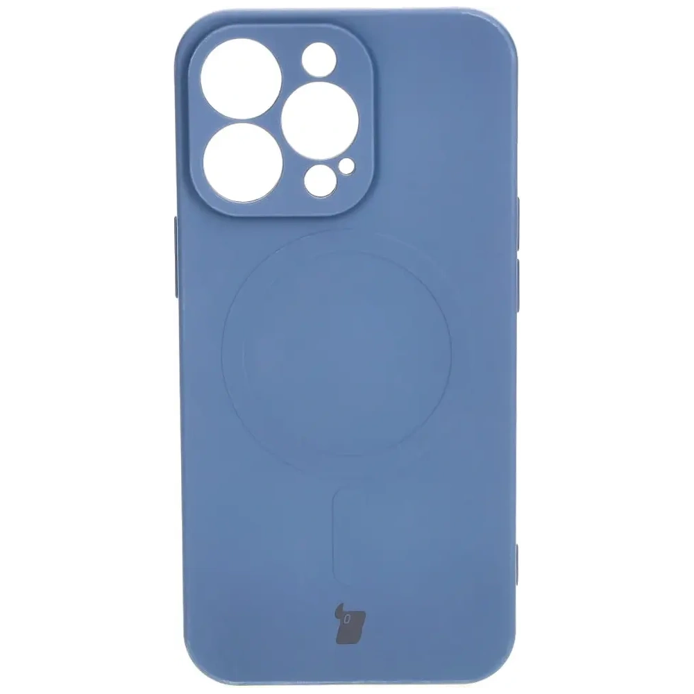 Hurtownia GSM - Caz de silicon Bizon Magnetic Apple iPhone 13 Pro albastru marin - BIZ3601 - {ean13} - Hurt