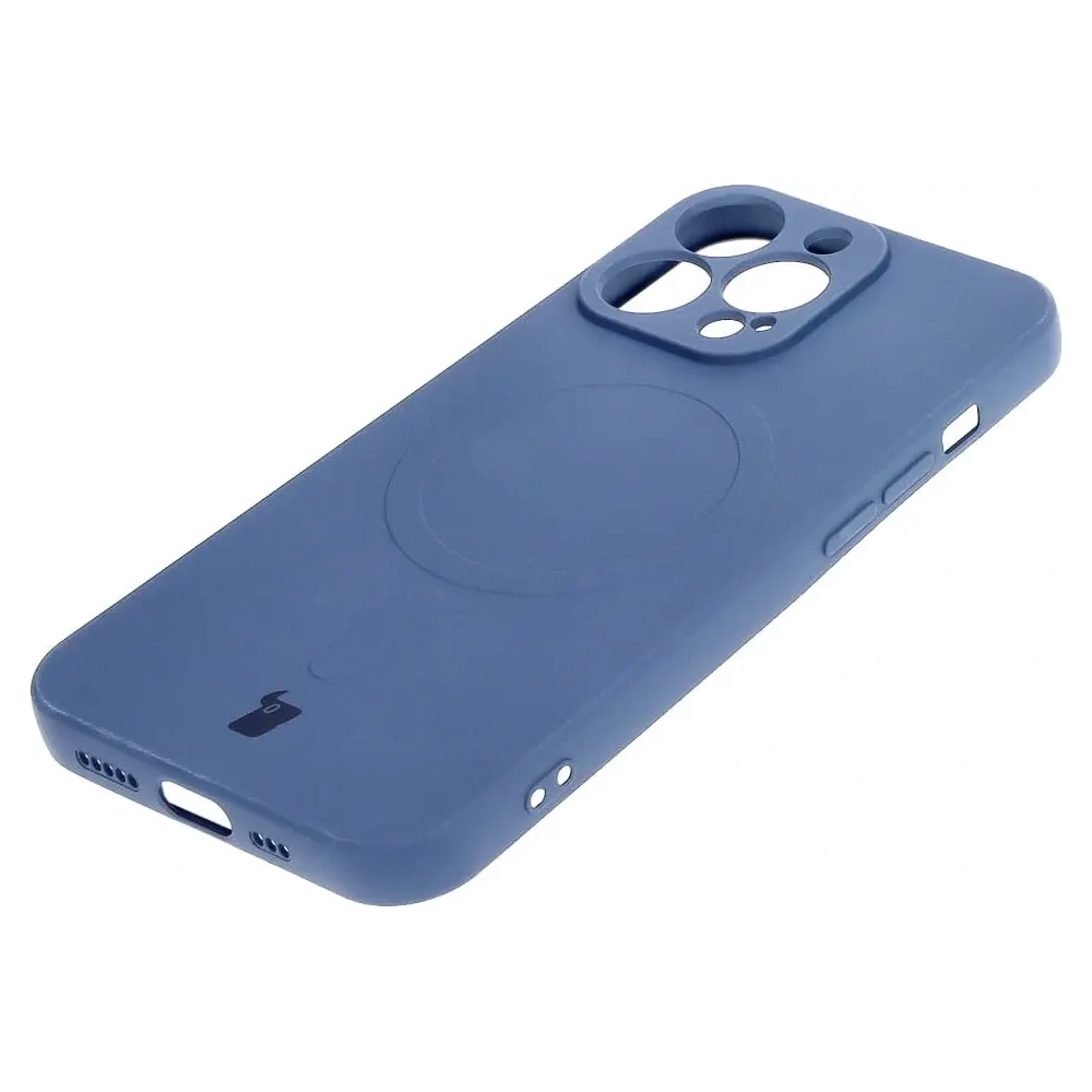 Hurtownia GSM - Caz de silicon Bizon Magnetic Apple iPhone 13 Pro albastru marin - BIZ3601 - {ean13} - Hurt