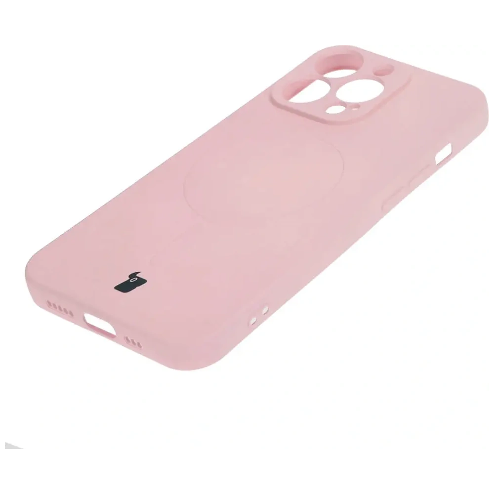 Hurtownia GSM - Bizon Case Silicone Magnetic Apple iPhone 13 Pro világos rózsaszín - BIZ3602 - {ean13} - Hurt