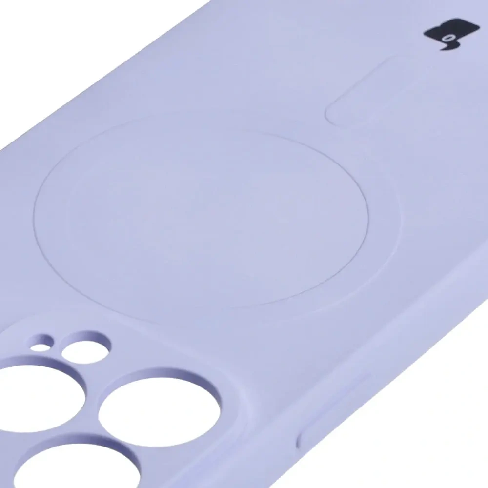 Hurtownia GSM - Bizon Case Silicone Magnetic Apple iPhone 13 Pro mov deschis - BIZ3603 - {ean13} - Hurt