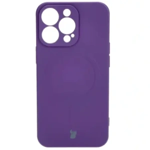 Wholesale Bizon Case Silicone Magnetic Apple iPhone 13 Pro plum - BIZ3604 - {ean13} - Hurt