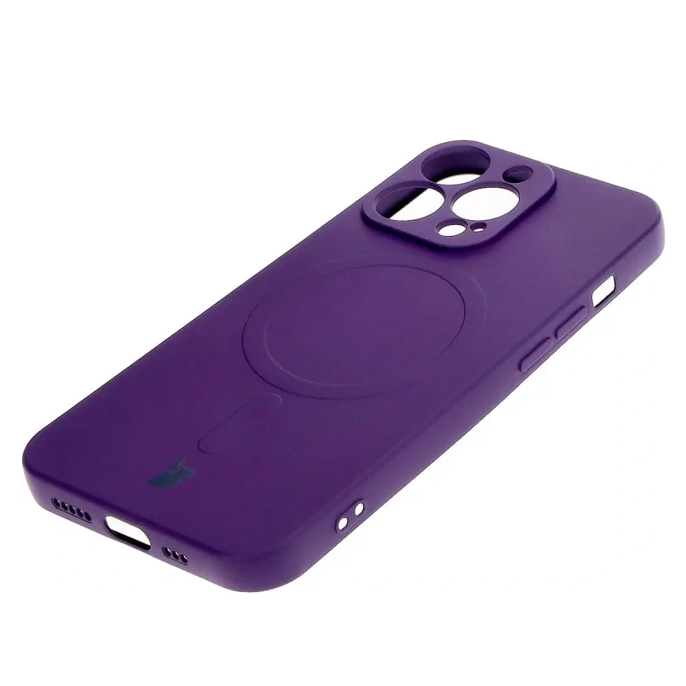Hurtownia GSM - Bizon Case Szilikon Magnetic Apple iPhone 13 Pro szilva - BIZ3604 - {ean13} - Hurt