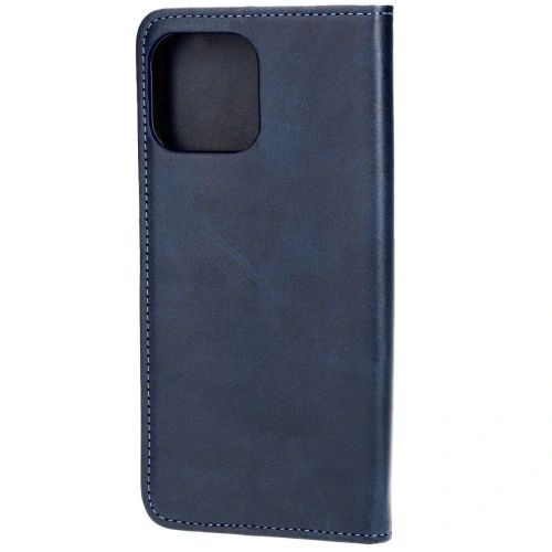 Etui z klapką Bizon Case Pocket Pro do Apple iPhone 13 Pro Max granatowe