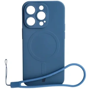 Hurtownia GSM - Bizon Case Silikon Magnetic Apple iPhone 14 Pro marineblau - BIZ3616 - {ean13} - Hurt