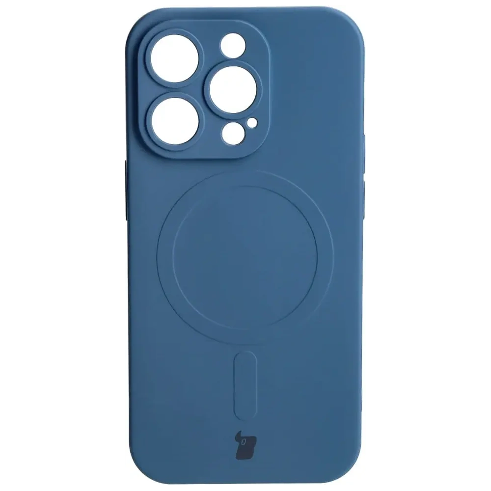 Hurtownia GSM - Bizon Case Silicone Magnetic Apple iPhone 14 Pro tengerészkék - BIZ3616 - {ean13} - Hurt