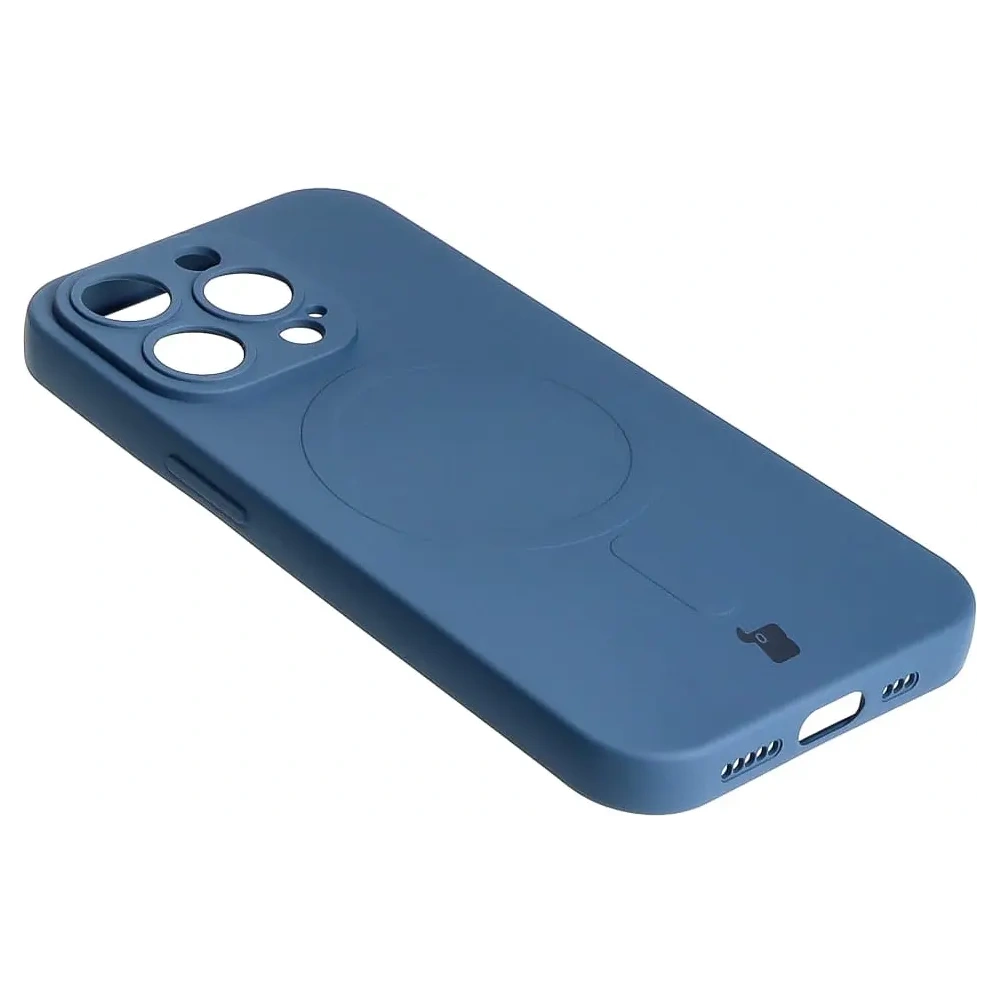 Hurtownia GSM - Bizon Case Silicone Magnetic Apple iPhone 14 Pro tengerészkék - BIZ3616 - {ean13} - Hurt