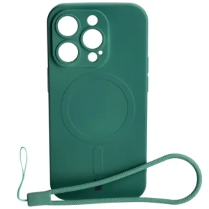 Hurtownia GSM - Bizon Case Silikon Magnetic Apple iPhone 14 Pro dunkelgrün - BIZ3617 - {ean13} - Hurt